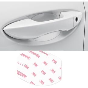 4PCS Transparent Car Door Handle Protector, Universal Waterproof Anti-Scratch Cover, Invisible Car Handle Protection Film, Car Door Guard for Most Vehicles