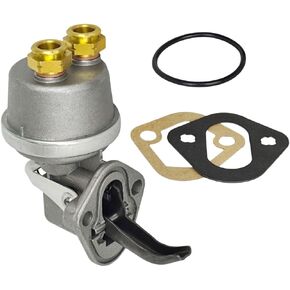 Fuel Lift Pump 2830266 2830122 504380241 Compatible with Case Backhoe 580M 580SM 580SN 590SM 521D 621D for New Holland B110 B115 B95 C185 L180 L185 L190 LB110 D75 for Case IH JX1080U 84268475