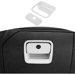 RT-TCZ for Jeep JL Glove Box Compartment Latch Handle Trim Cover for Jeep Wrangler JL JLU Gladiator JT 2018-2024 Red Interior Accessories