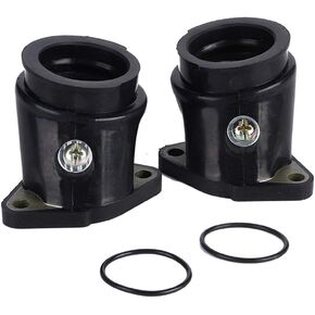 2pcs Carb Intake Carburetor Interface Adapters Replacement for CA250 CMX250 CMX250C Motorcycle Carb Intake Boot Replacement
