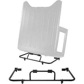 VEVOR Hardtop Storage Cart, Moveable Sturdy Hard Top Cart, with 3-Adjustable Holes & Thickened Soft Padding, Hardtop Storage Rack with Powder Coating, Fit for Jeep Wrangler TJ, JK, JL, JT