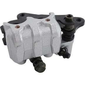 WFLNHB Front Brake Caliper With Pads Replacement for 45200-KR3-601 45200-KR3-006 Replacement for Honda Rebel 250 CMX250C 1985 1986 1987