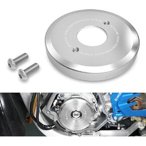 Dirt Bike Flywheel Weight 11 Oz من الفولاذ المقاوم للصدأ متوافق مع Yamaha YZ250 2003-2024 YZ250X 2016 2017 2018 2019 2020 2021 2022 2023