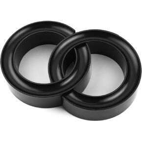 2PCS Coil Spring Spacers for Cars,Vibration Damping Rubber Coil Spring Insulator Suitable for 5-5.5"OD Springs,Universal Coilovers Suspension Kit for Heavy Duty Sprung Support