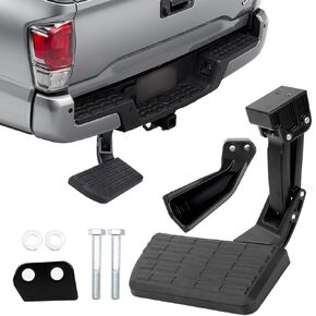 Truck Side Step Compatible with Toyota Tacoma 2012-2023| PT392-35100 | Anti-Slip, Retractable Bed Step | Durable & Corrosion-Resistant |400 lbs Capacity