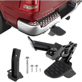 Truck Side Step Compatible with Dodge Ram 2500 3500 2019-2024 | 82215842AE | Anti-Slip, Retractable Bed Step | Durable & Corrosion-Resistant |400 lbs Capacity