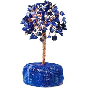 Qinjiejie Amethyst Crystal Tree Crystals Steons Stones Reiki Natural Crystals Base Tree Wire Tree Life الروحية للتأمل غرفة طاقة غرفة المكتب ديكور هدايا أرجوانية للنساء الرجال