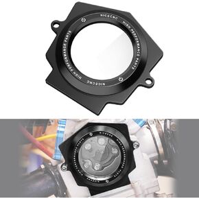 ATV Cam Cover Compatible with Yamaha Raptor 700 YFM700 2013 2015-2024,Raptor 700 YFM700R 2006 2007 2008 2014,Raptor 700R YFM700R 2009 2011 2012 2013 2016-2024 Clear Camshaft Cover