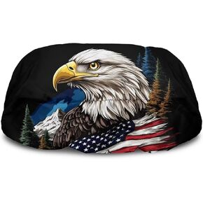 غلاف الرافعة المائي American Flag American ، غطاء Winch Badlands ، أغطية غبار ونش تنفس ، غلاف حماية الرافعة مقاومة للأشعة فوق البنفسجية من أجل Winches الكهربائية in Kuwait