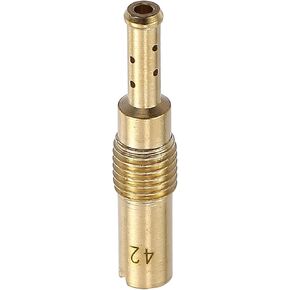 Motoforti 1PCS Carburetor Jet لـ PWK28 PE24 طيار طيار بطيء 42 للدراجة الترابية أجزاء المكربن ​​للدراجات النارية