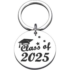 Class of 2025 Keychain, 2025 Graduation Gifts for Her Him, 5th 8th Grade Graduation Gifts for Girls Boys, High School College Graduations Gift for College Student, Senior 2025 Graduate Keychain Bulk
