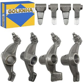 8PCS 400EX Rocker Arm Compatible with Honda Sportrax 400 TRX400EX TRX400X 1999-2014 XR400R 1996-2004 OEM# 14431-KCY-670 14421-KCY-671 14411-KCY-670
