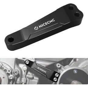 Billet Transmission Mount Compatible with Can Am X3 2017 2018 2019 2020 2021 2022 2023, Maverick X3 Max RR XRS XMR XDS Turbo 2020-2023, X3 R RS DS Turbo, See Fitments Black Gear Box Bracket