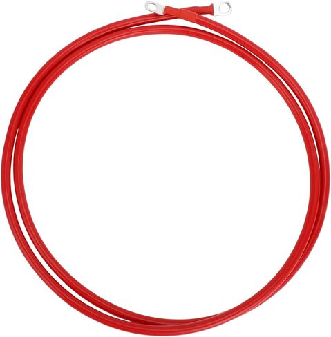 1 Pc Universal Battery Inverter Cable 5/16" Lug 3FT Battery Cable 5 AWG Gauge Black Tinned Copper in Saudi Arabia