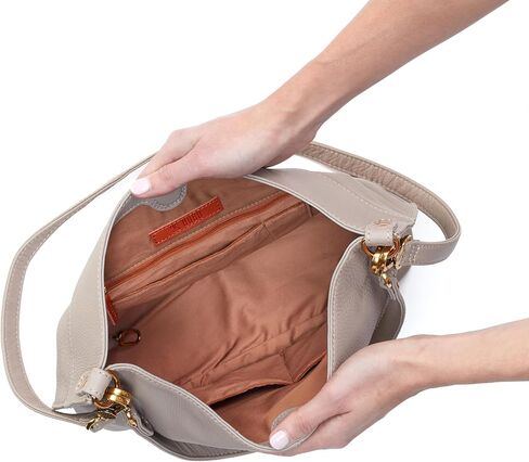 HOBO Pier Leather Shoulder Bag for Women, Convertible to Crossbody in Saudi Arabia