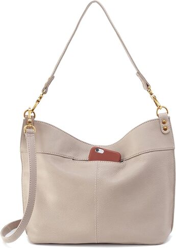 HOBO Pier Leather Shoulder Bag for Women, Convertible to Crossbody in Saudi Arabia