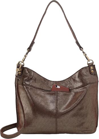 HOBO Pier Leather Shoulder Bag for Women, Convertible to Crossbody in Saudi Arabia