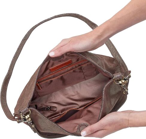 HOBO Pier Leather Shoulder Bag for Women, Convertible to Crossbody in Saudi Arabia