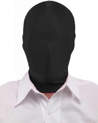 Men's and Women's Full Cover Spandex Zentai Hood Mask for Halloween Costume in Saudi Arabia