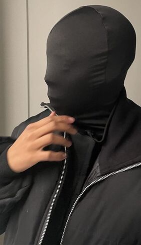Men's and Women's Full Cover Spandex Zentai Hood Mask for Halloween Costume in Saudi Arabia