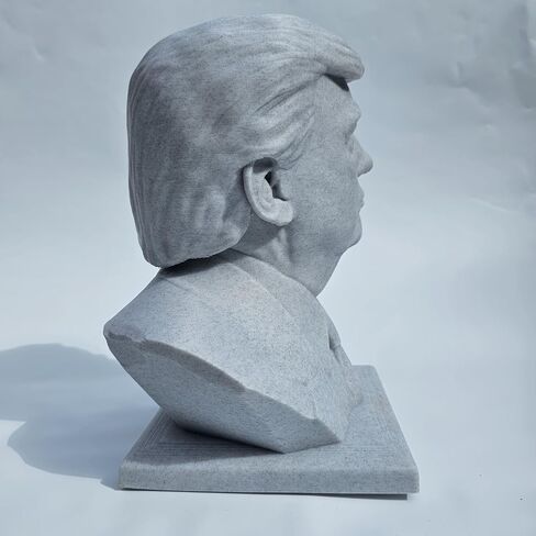 President Donald Trump Bust Sculpture Statue Miniature (Small - 3 inches Tall) in Saudi Arabia