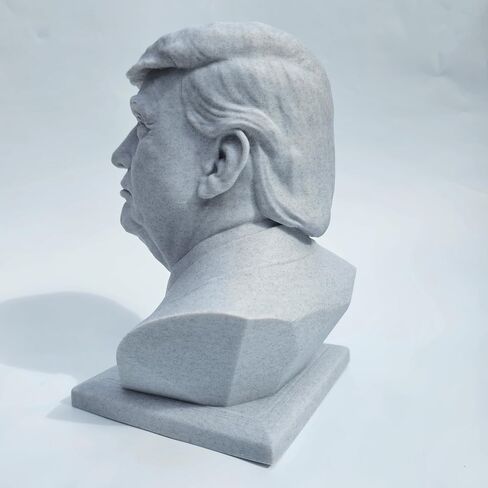 President Donald Trump Bust Sculpture Statue Miniature (Small - 3 inches Tall) in Saudi Arabia