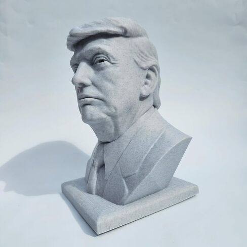 President Donald Trump Bust Sculpture Statue Miniature (Small - 3 inches Tall) in Saudi Arabia