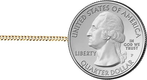 Savlano 925 Sterling Silver Chain Rope ، Figaro ، Mariner ، Curb - سلسلة مطلية بالذهب 18K متوفر في 9 و 10 و 11 بوصة للنساء مع صندوق هدايا - مصنوع في إيطاليا in Saudi Arabia
