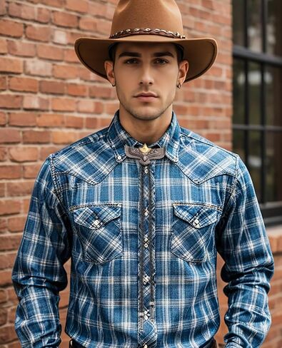 Vintage Bolo Tie for Men Women Western Cowboy Leather Necktie Handmade Bolotie Cowboy Bola Tie in Kuwait