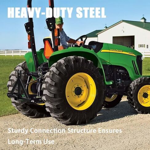 جهاز استقبال وصلة المقطورة 3 نقاط 2 بوصة عالي التحمل للجرارات من الفئة 1 المتوافقة مع Kubota، BX، LM25H، WLM Tractor، NorTrac، Yanmar، Kioti، Cat، John Deere in Saudi Arabia