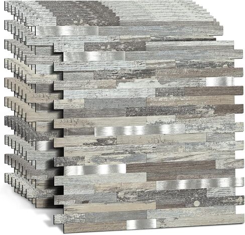 16 Pieces Peel and Stick PVC Mosaic Backsplash,for Kitchen Backsplash,Etc in Saudi Arabia