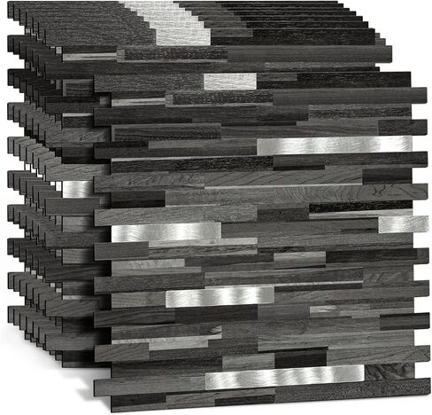 16 Pieces Peel and Stick PVC Mosaic Backsplash,for Kitchen Backsplash,Etc in Saudi Arabia