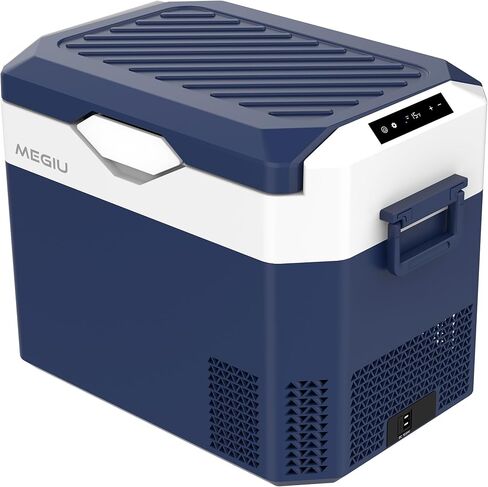Car Refrigerator Portable 12V Fridge 32 Quart 12 Volt Freezer Compressor Cooler 12V/24V DC 110～240 V AC for Truck Van RV Camper SUV and Home Use in Kuwait