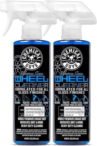 Chemical Guys CLD_203_1602 Signature Series Wheel Cleaner, Formated for All Gloss Finishes, Safe for Cars, Trucks, SUVs, Motorcycles, RVs & More 16 fl oz (2 Pack) in Kuwait