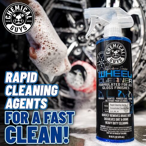 Chemical Guys CLD_203_1602 Signature Series Wheel Cleaner, Formated for All Gloss Finishes, Safe for Cars, Trucks, SUVs, Motorcycles, RVs & More 16 fl oz (2 Pack) in Kuwait