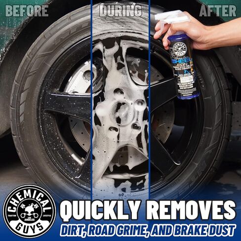 Chemical Guys CLD_203_1602 Signature Series Wheel Cleaner, Formated for All Gloss Finishes, Safe for Cars, Trucks, SUVs, Motorcycles, RVs & More 16 fl oz (2 Pack) in Kuwait