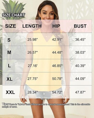 Women V Neck Tank Tops Summer Sleeveless Tunic Casual Basic Shirts True Classic Tees Cute Trendy Clothes in Kuwait