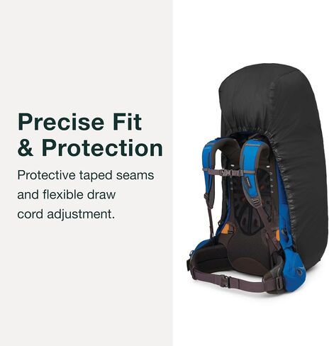 Osprey Ultralight Raincover for Backpack, Black, Medium in Saudi Arabia