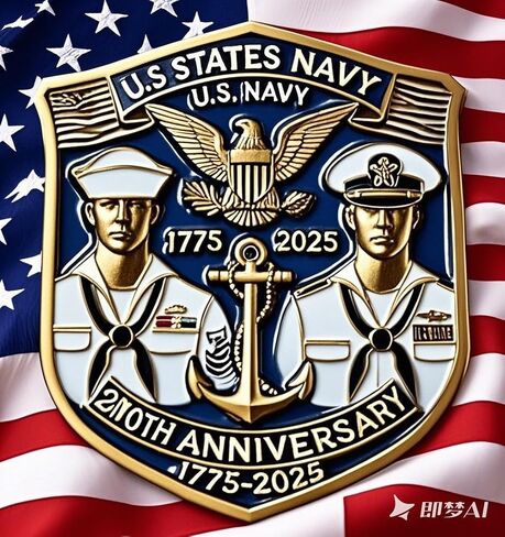 250th Anniversary U.S. NAVY Commemorative Pin, Marine Corps Army Military Emblem Lapel Alloy Button Brooches Veteran Collection Gift Jewelry in Saudi Arabia