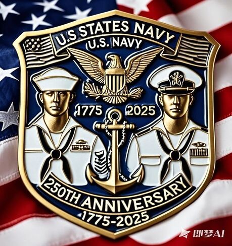 250th Anniversary U.S. NAVY Commemorative Pin, Marine Corps Army Military Emblem Lapel Alloy Button Brooches Veteran Collection Gift Jewelry in Saudi Arabia