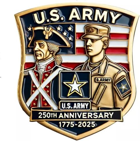 250th Anniversary U.S. NAVY Commemorative Pin, Marine Corps Army Military Emblem Lapel Alloy Button Brooches Veteran Collection Gift Jewelry in Saudi Arabia