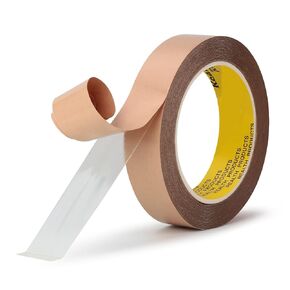 Double Sided Tape 0.6" x 50 Ft Strong Adhesive Transparent for Leather Work Phone Repair Battery Replacement Craft LED Strip Light Office Home Car Deco Compatible with 3M 300LSE