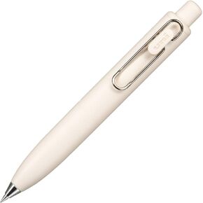 Mitsubishi Pencil UMNSP05.46 Uni-Ball One P Gel Ballpoint Pen, 0.5, Yogurt