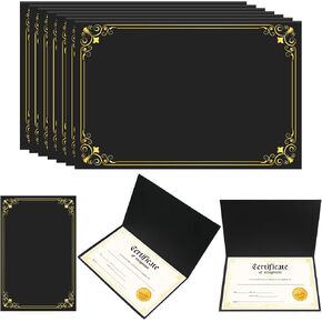 72 Pcs Bulk Certificate of Recognition Award Recognition Certificate Kit Recognition Certificate Paper with Gold Foil Pattern for Graduation Achievements Employees Supplies (8.5 x 11 in) in Kuwait