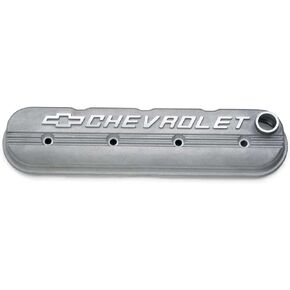 GM Parts 25534398 Aluminum Valve Cover with Hole for Small Block Chevy LS