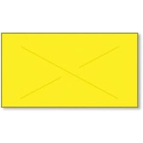 Garvey GX2212, Label, Yellow Blank (2212-04530)