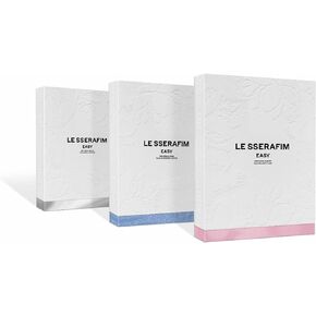 LE SSERAFIM 3rd Mini Album EASY SET (3 Photobook ver)