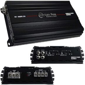 American Bass GF10002D Godfather 2ch Amplifier 1240 Watts Rms