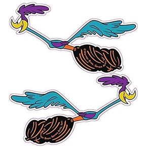 Plymouth Road Runner Pair Each Printed Sticker