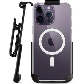 Encased Belt Clip Designed for Apple Clear MagSafe Case (iPhone 13 Pro and iPhone 14 Pro) Holster Only - Case Not Included